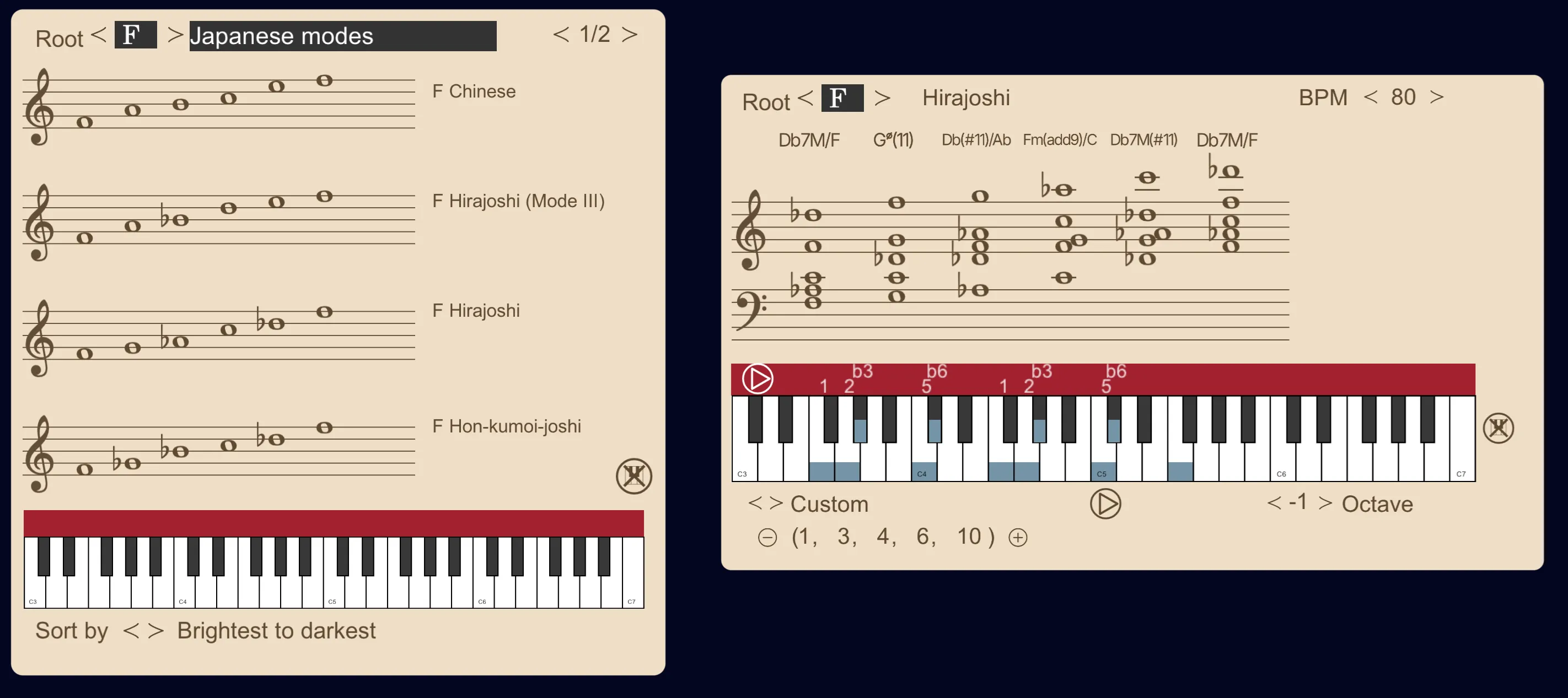 Scales and Harmony Explorer
